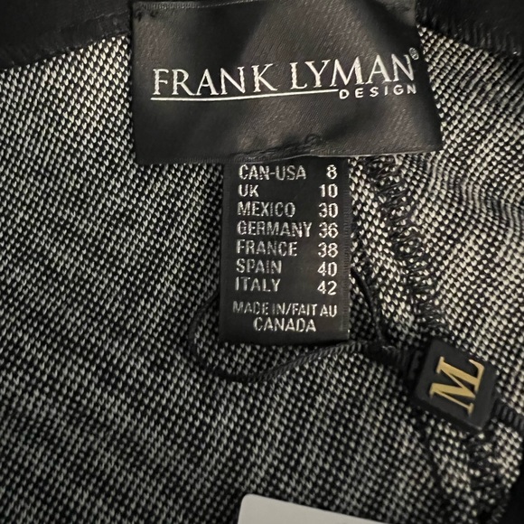 Frank Lyman. For Melanie Lyne. NWT. Zip up zebra print midi dress/ blazer. SZ 8. - Picture 14 of 14